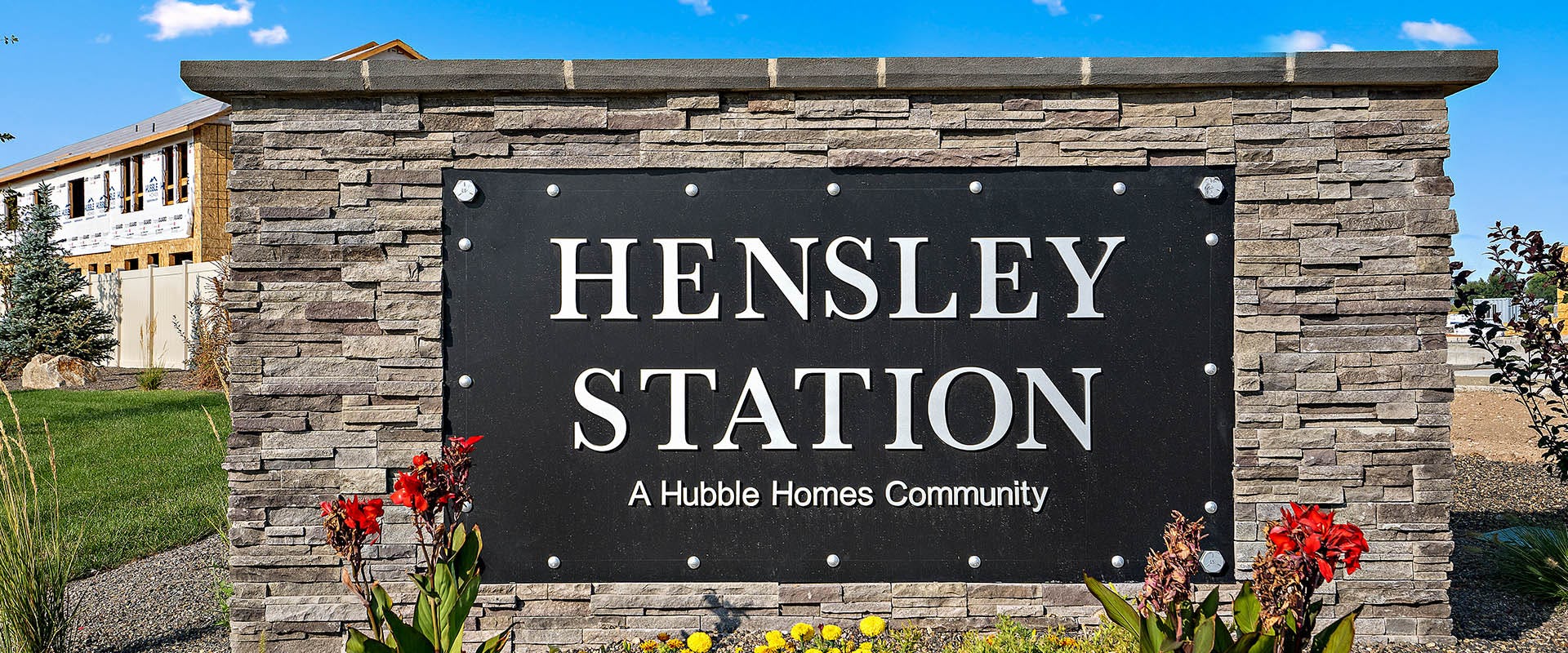 Interactive Site Plan for Hensley Station Townhomes New Home